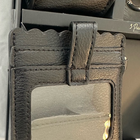 NWT in box Collection Xiix 3 piece Accessory Set black - Picture 3 of 3